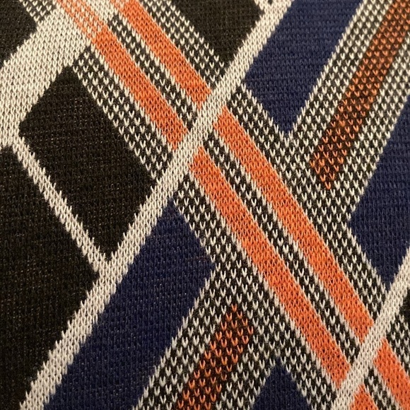 Zara Trafaluc Geo Plaid Asymmetrical Retro Style Dress - Picture 7 of 10